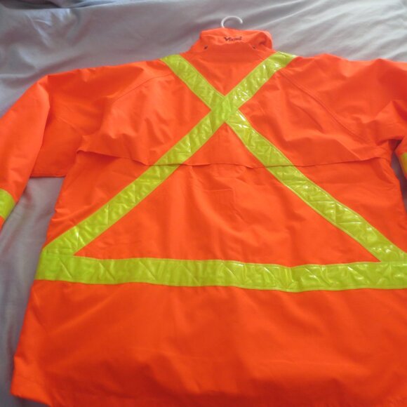 Brand New Viking Waterproof and Windproof Hi-Vis Jacket - Size XL - Picture 12 of 14